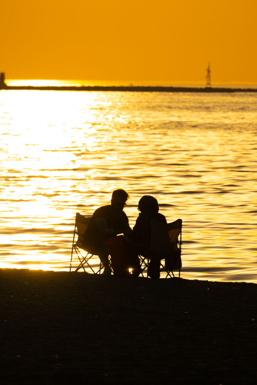 Sunset by the Shore