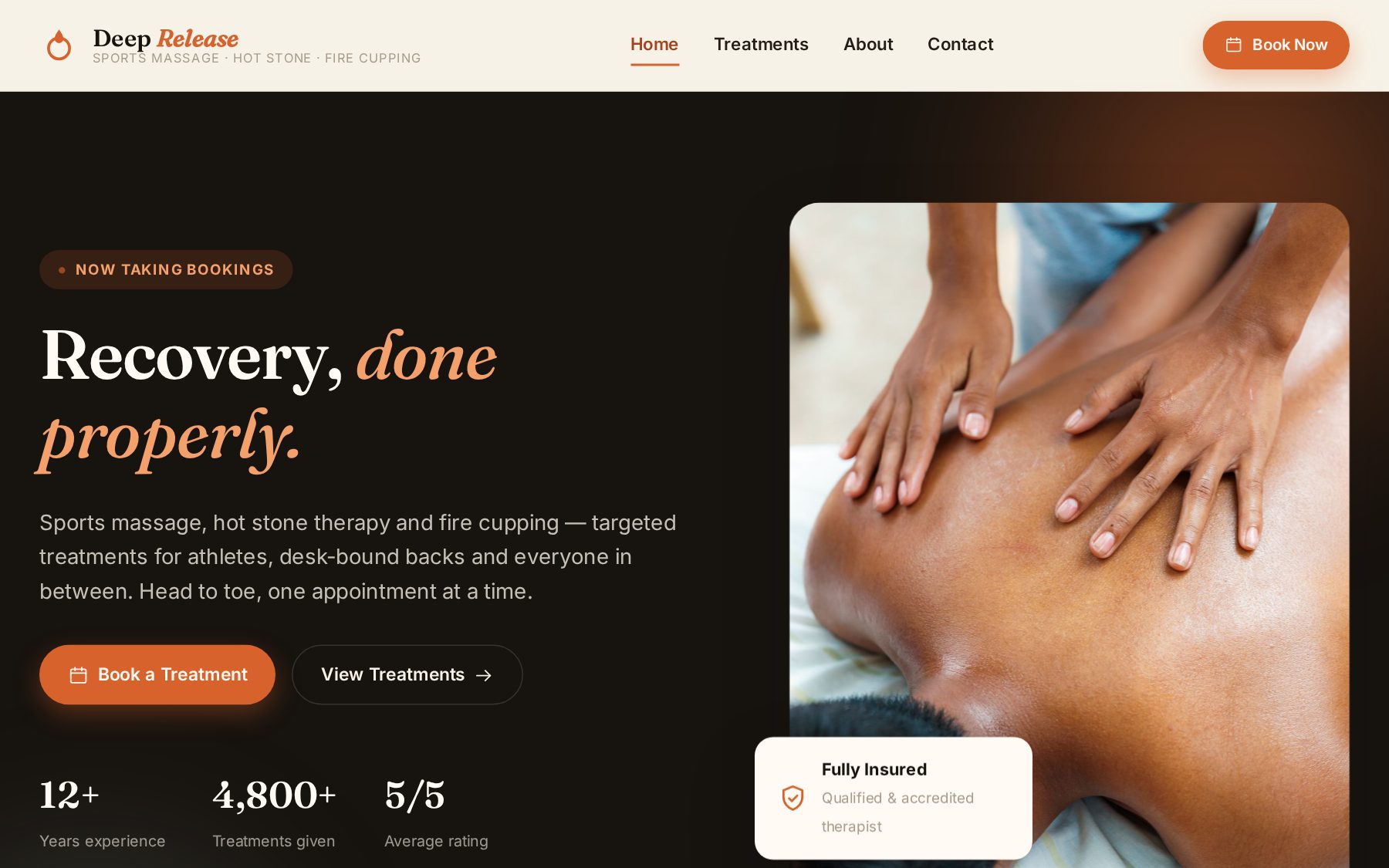 Preview: Deep Release Massage