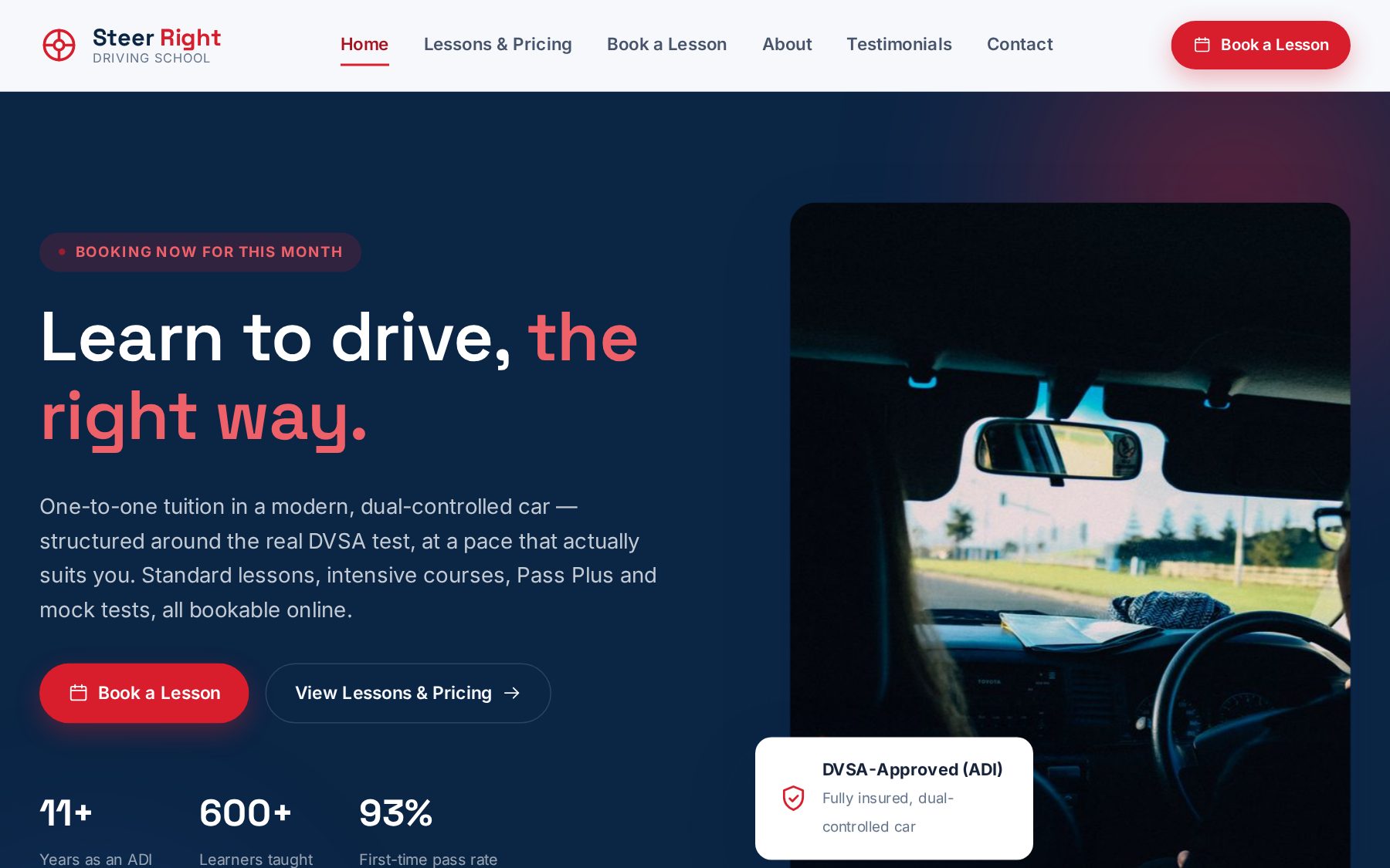Preview: Steer Right Driving School